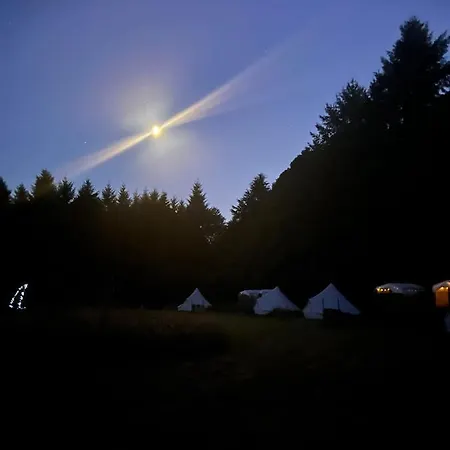 Tente de luxe Au Pré Fleuri Eco Glamping Le Lindois